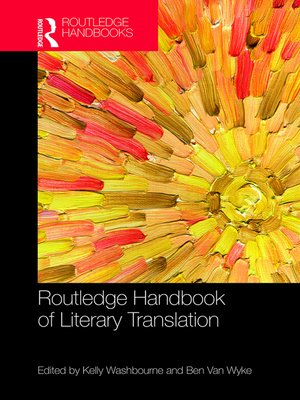 cover image of The Routledge Handbook of Literary Translation